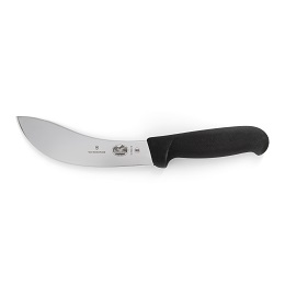 Couteau Dépouilleur Victorinox, manche noir ergonomique antidérapant.