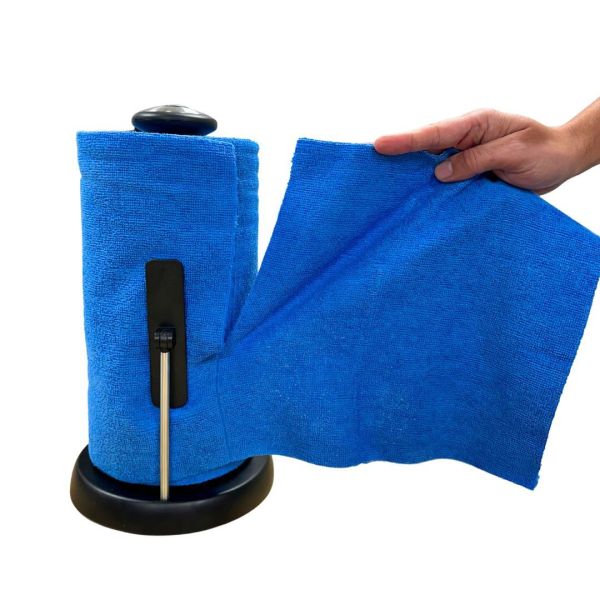 Lavettes microfibres en rouleau  