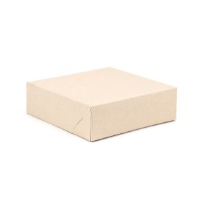 Boîte pâtissière kraft  