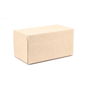 Boîte kraft à buche  